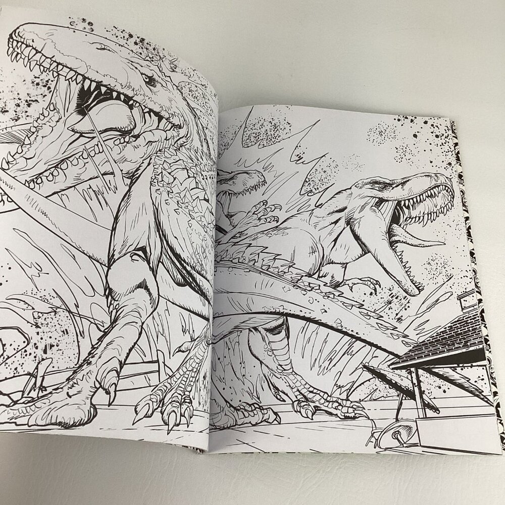 Jurassic World The Official Coloring Book 2023 Trade Paperback Insight Edition - Picture 2 of 7